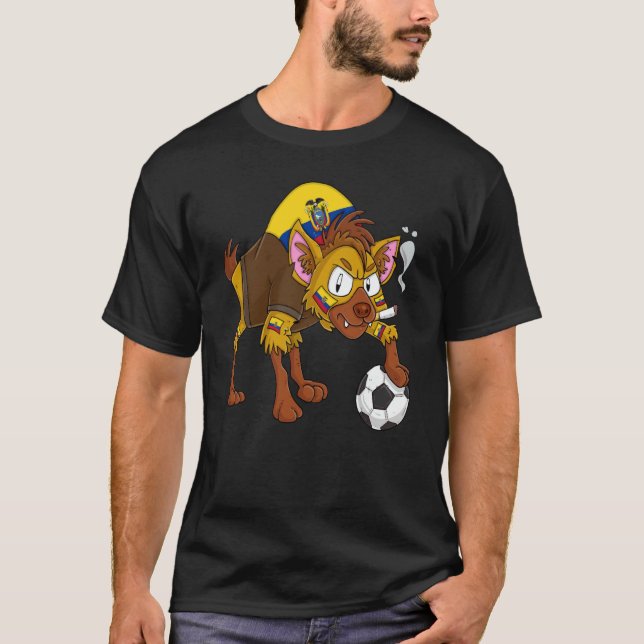 Camiseta Hyena Fan Ecuador (Anverso)
