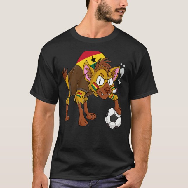 Camiseta Hyena Fan Ghana (Anverso)