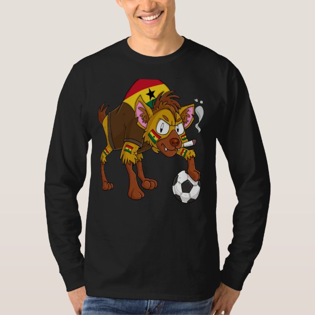 Camiseta Hyena Fan Ghana (Anverso)