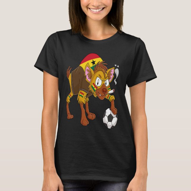 Camiseta Hyena Fan Ghana (Anverso)