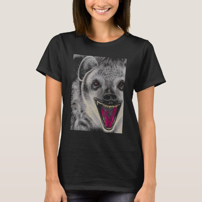 Camiseta Hyena Gape Hyaena (Anverso)