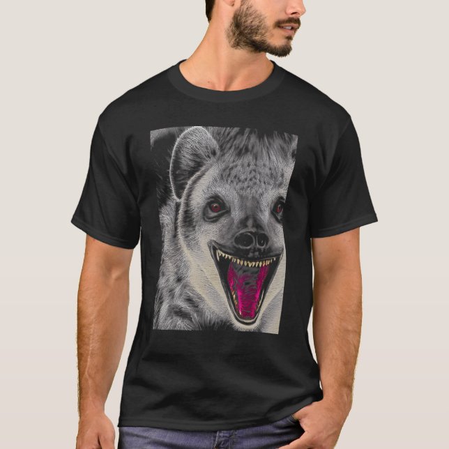 Camiseta Hyena Gape Hyaena (Anverso)
