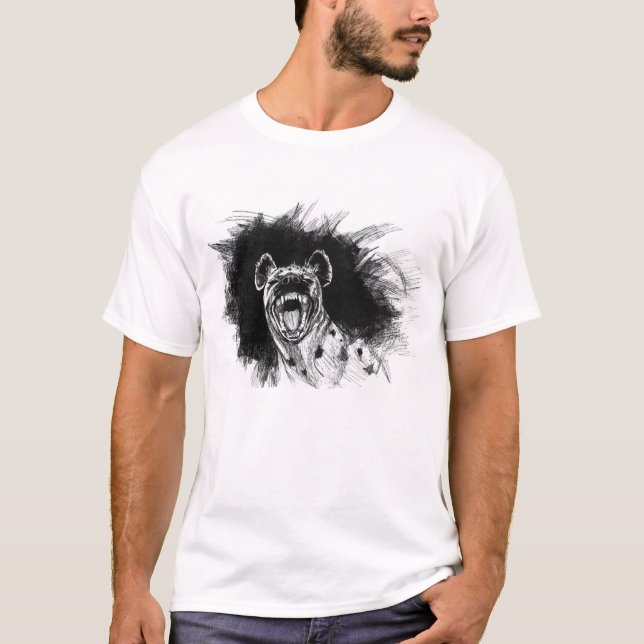 Camiseta Hyena histérico (Anverso)