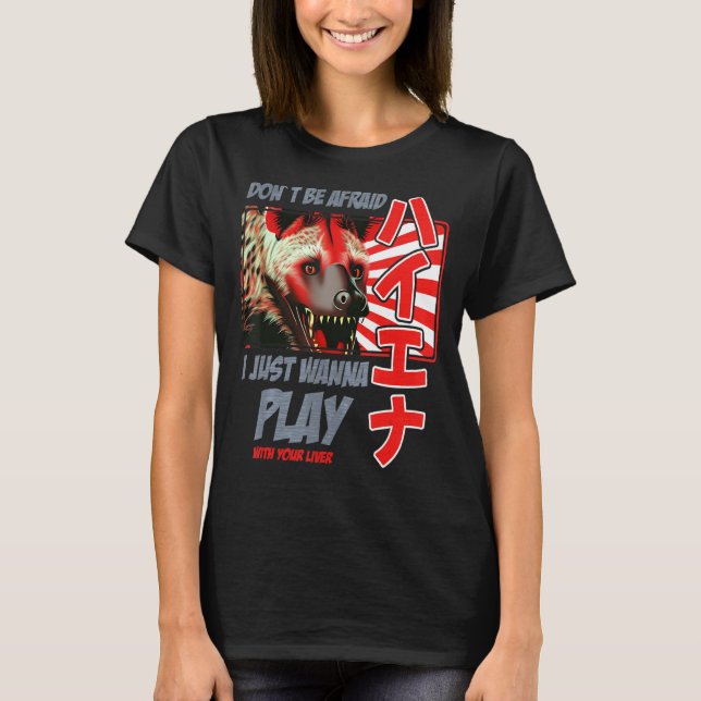 Camiseta Hyena Hver Hyaena (Anverso)