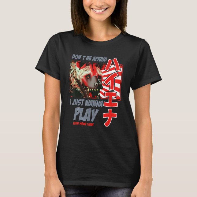Camiseta Hyena Hver Hyaena (Anverso)