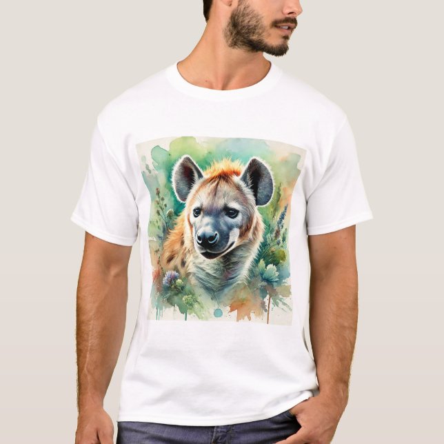 Camiseta Hyena in the Sunlight 160924AREF103 - Watercolor (Anverso)