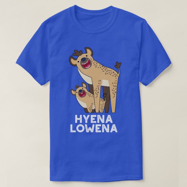 Camiseta Hyena Lowena Funny Animal Hyena Pun (Diseño del anverso)