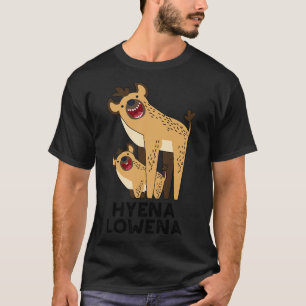 Camiseta Hyena Lowena Gracioso Animal Hyena Pun 1