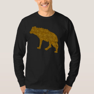 Camiseta Hyena Para Mujeres Chica Hyaena Animal Aardwolf Lo
