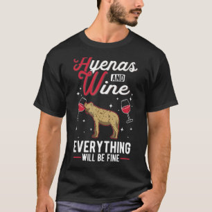 Camiseta Hyena Y Wine Aardwolf Spoted Hyena