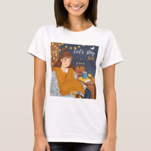 Camiseta Hygge Cosy Candlelight Night Celebration