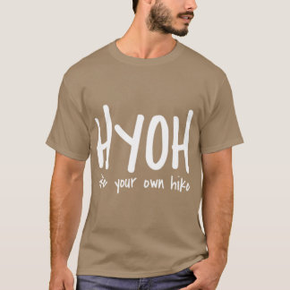 Camiseta HYOH haz tu propia caminata vintage