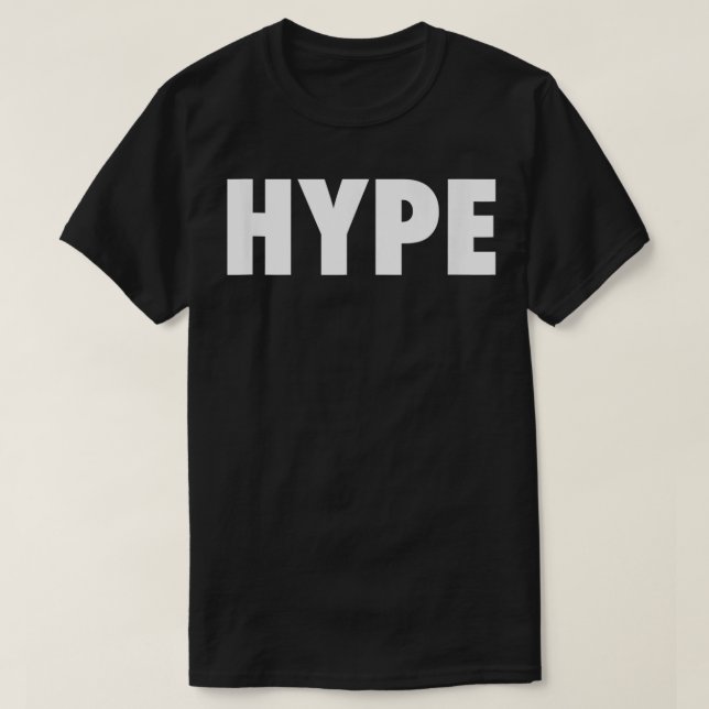 CAMISETA HYPE (Diseño del anverso)