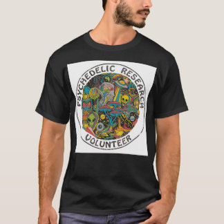 Camiseta Hypebeast Vintage Psychedelic Research Voluntario