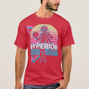 Camiseta Hyperion Titan Dios Antiguo Retro de Mitología Gri