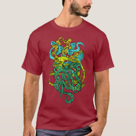 Camiseta Hypnotic Amorphous Phantasmagoric Modern Groovy