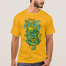 Camiseta Hypnotic Amorphous Phantasmagoric Modern Groovy
