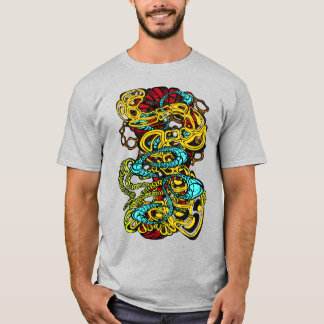 Camiseta Hypnotic Amorphous Phantasmagoric Modern Groovy 