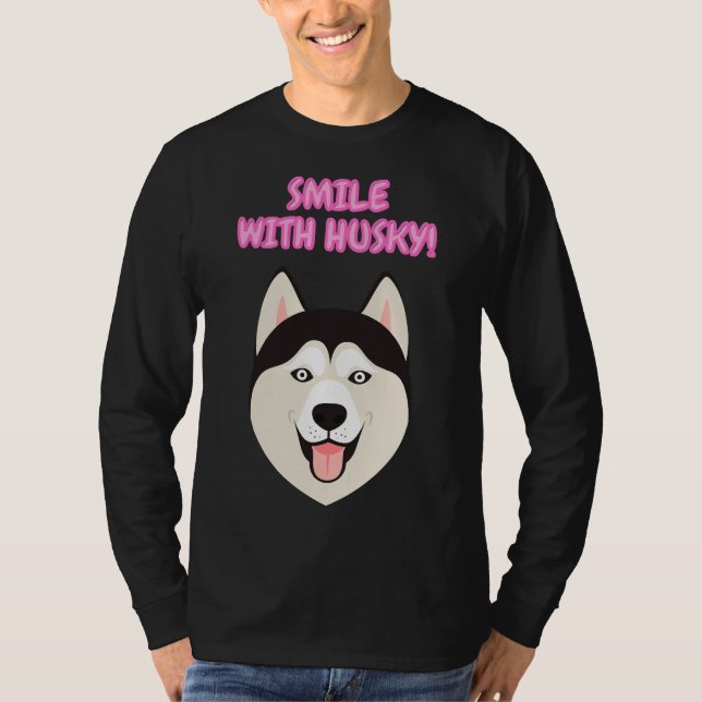 Camiseta Hysky Smile (Anverso)
