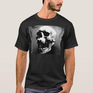 Camiseta Hysteriskull que ríe el cráneo humano