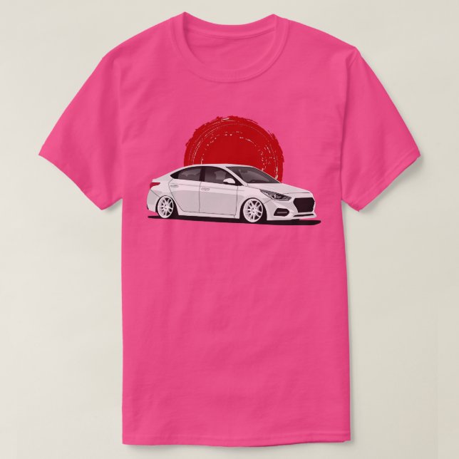 Camiseta Hyundai Accent Stance (Diseño del anverso)