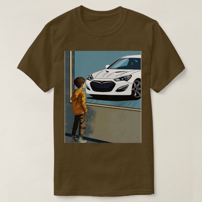Camiseta Hyundai Genesis Cupe Kids Dreams (Diseño del anverso)