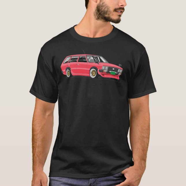 Camiseta Hyundai Pony Wagon 1974   (Anverso)