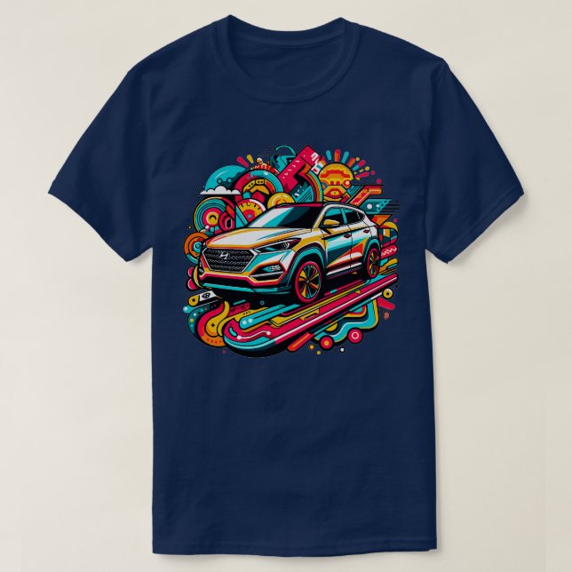 Camiseta Hyundai Tucson 10 (Diseño del anverso)