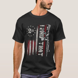 Camiseta I 2ª Segunda Enmienda Pro Gun Bandera Americana