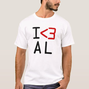 CAMISETA I <3 AL