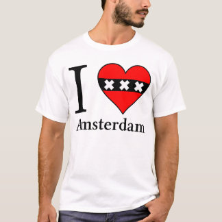 Camiseta I <3 Amsterdam