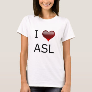 CAMISETA I <3 ASL