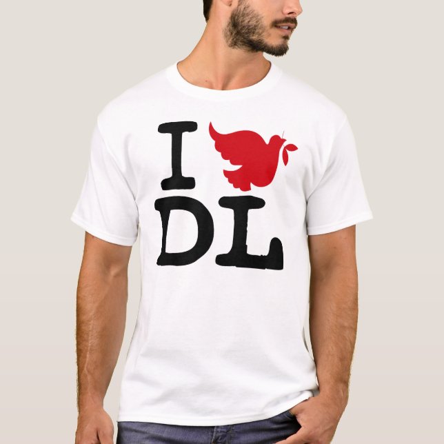 CAMISETA I <3 DL (Anverso)