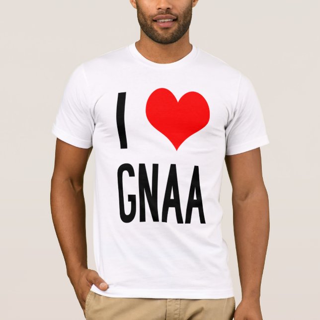 CAMISETA I <3 GNAA (Anverso)