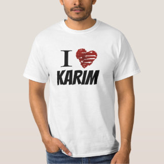 Camiseta I <3 Karim