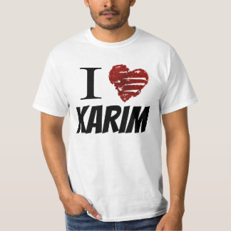 Camiseta I <3 Karim (gráfico grande)