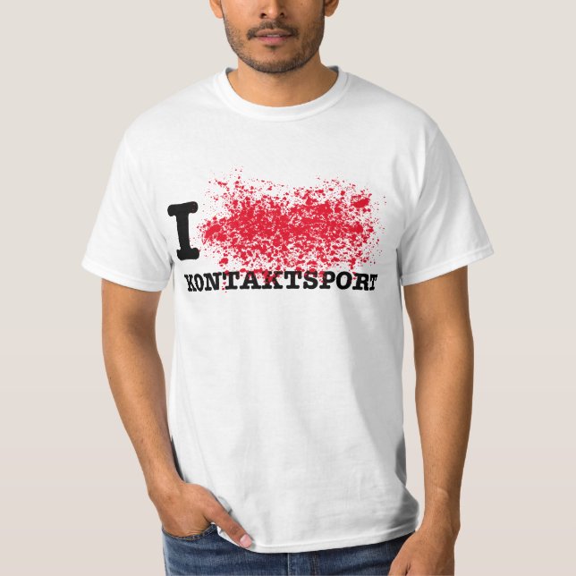 Camiseta I <3 Kontaktsport (Anverso)