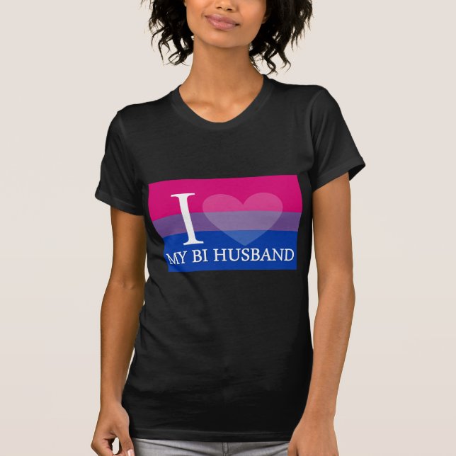 Camiseta I <3 mi marido del BI (Anverso)