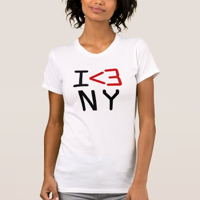 CAMISETA I <3 NY (Anverso)