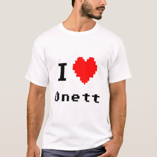 Camiseta I <3 Onett