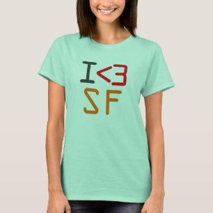 CAMISETA I <3 SF
