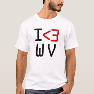 CAMISETA I <3 WV