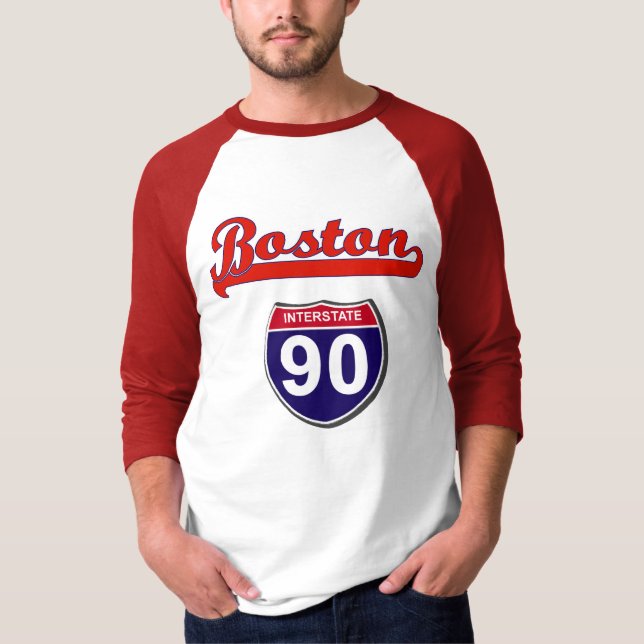 Camiseta I-90 Boston (Anverso)