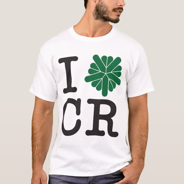 Camiseta I algo Cedar Rapids (Anverso)