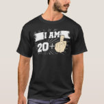 Camiseta I Am 20 Plus One Middle Finger Funny 21st Birthday<br><div class="desc">I Am 20 Plus One Middle Finger Funny 21st Birthday Offensive .lol, cool, funny, lol surprise, retro, animal, animals, christmas, cute, doll, dolls, dolls lol, lol doll, lol doll characters, lol surprise birthday, lol surprise mom, lol surprise party, lollipop, movie, music, rainbow, vintage, adorable, agriculture, all of us, amazing, anime,...</div>