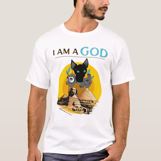 Camiseta I am a God (Anverso)