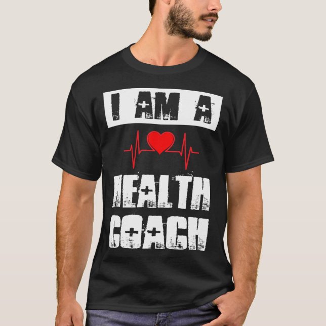 Camiseta I Am A Health Coach Weightlifting Workout Life Coa (Anverso)