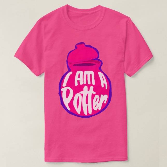Camiseta I Am A Potter 1 (Diseño del anverso)