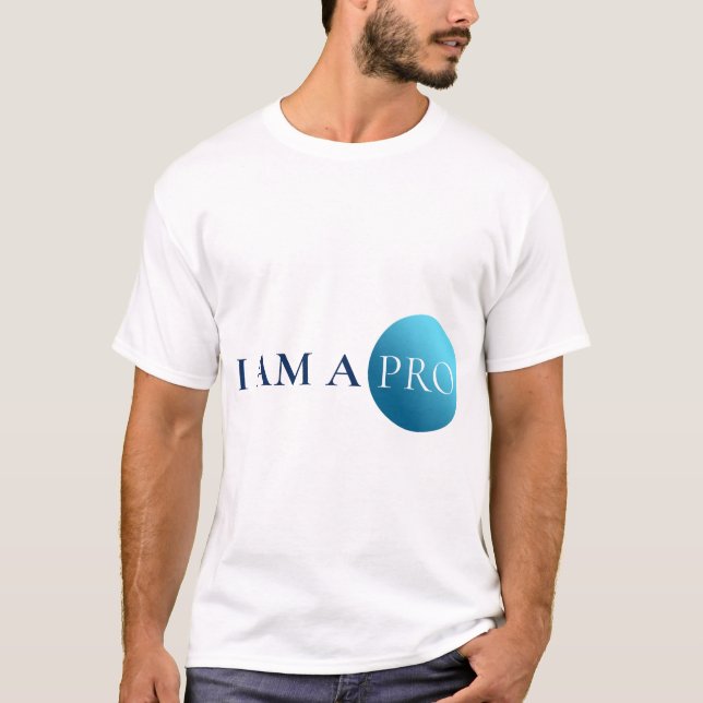 Camiseta I AM A PRO | Empowerment Minimalist (Anverso)
