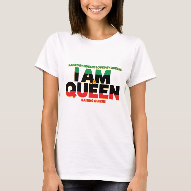 Camiseta I Am A QUEEN Sweatshirt (Anverso)